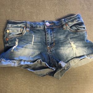 Jean shorts from Nordstrom